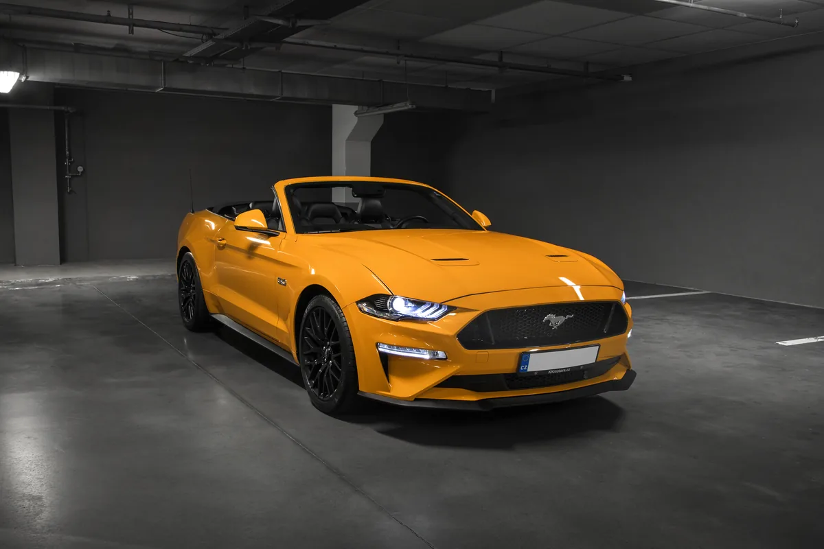 Ford Mustang GT – pohled zepředu