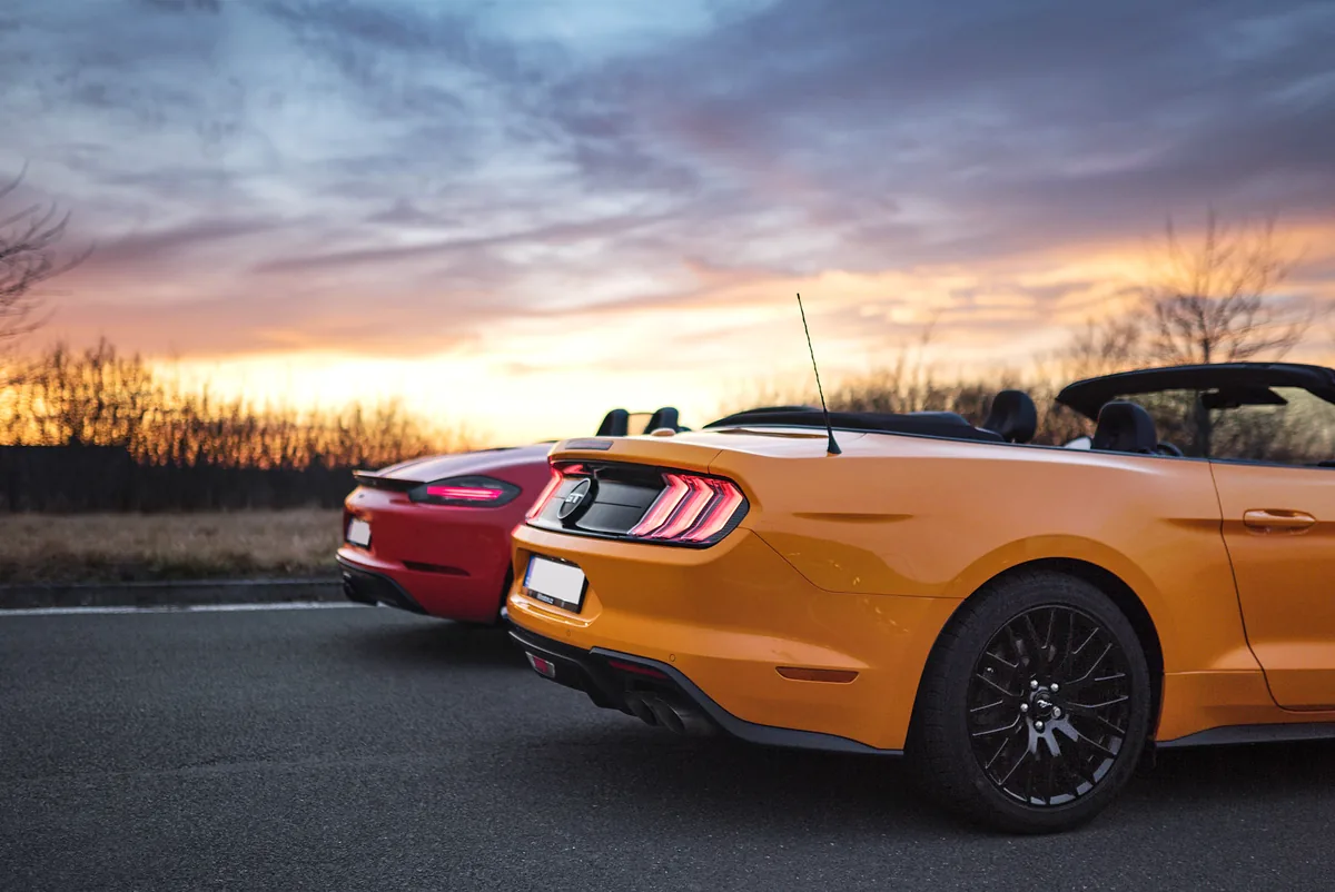 Ford Mustang GT – přístrojová deska