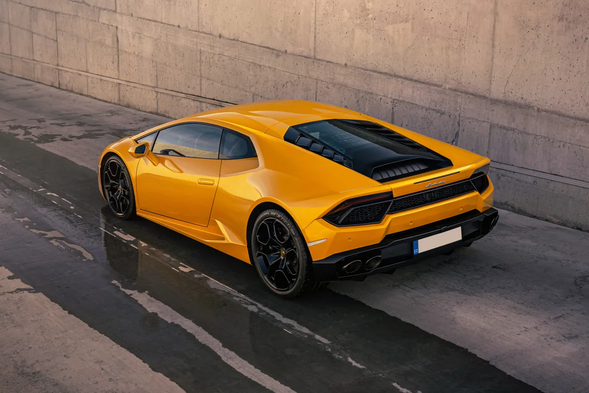 Lamborghini Huracan – přední část vozu