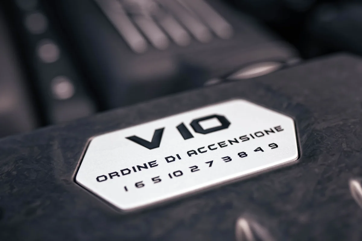 Lamborghini Huracan – zadní část vozu