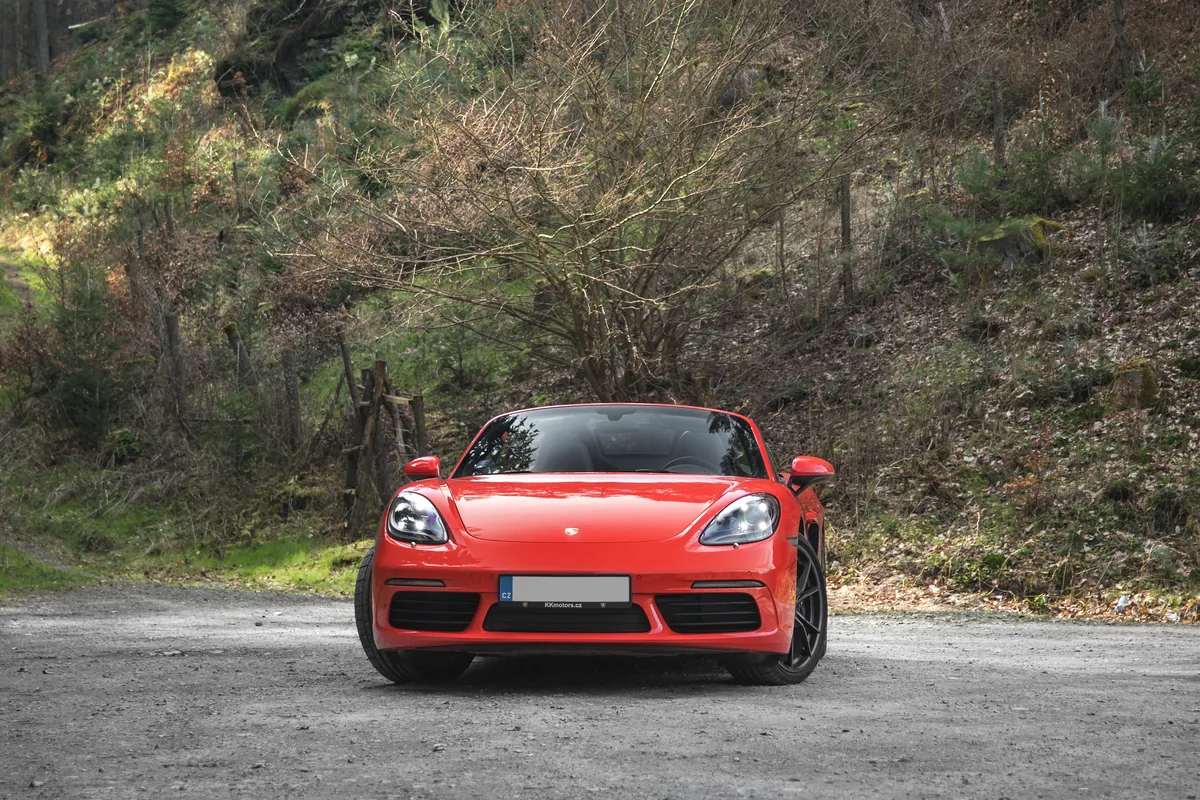Porsche 718 Boxster – pohled zepředu