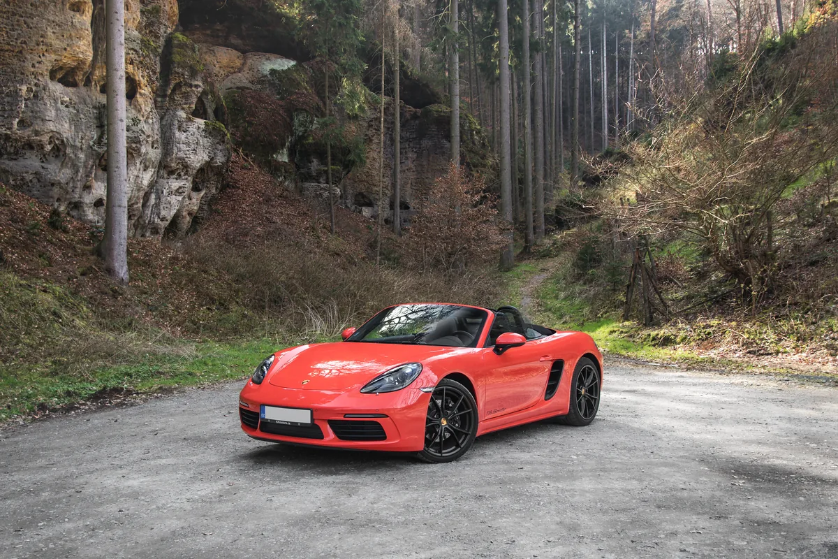 Porsche 718 Boxster – boční profil